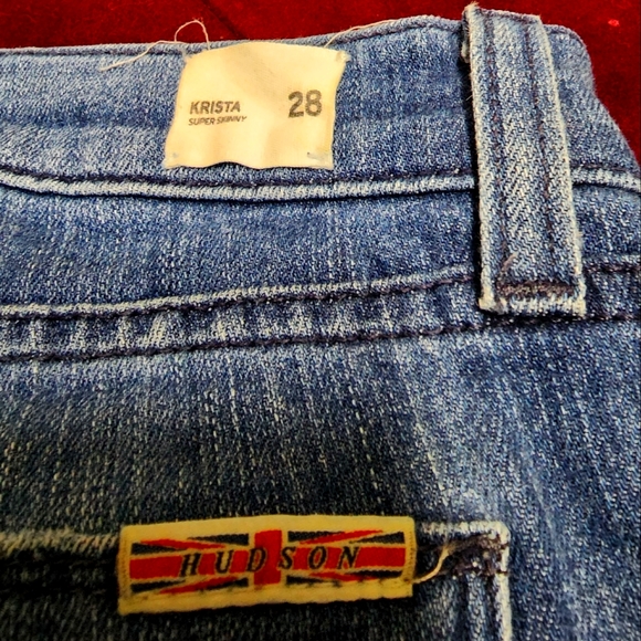 Hudson Krista Super Skinny Jeans Pants 👖 - Picture 11 of 12